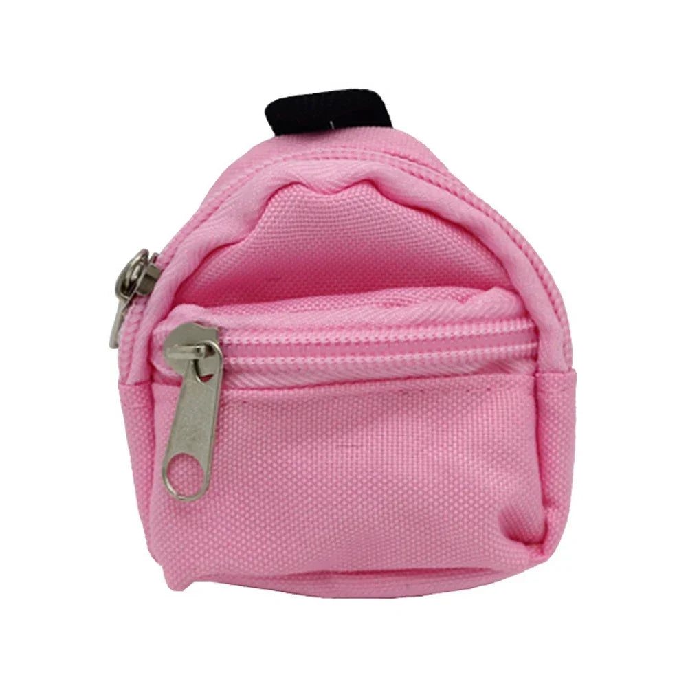 Labubu Doll Accessories Set – Cute Transparent Pet Backpack for 15/17cm Labubu Dolls