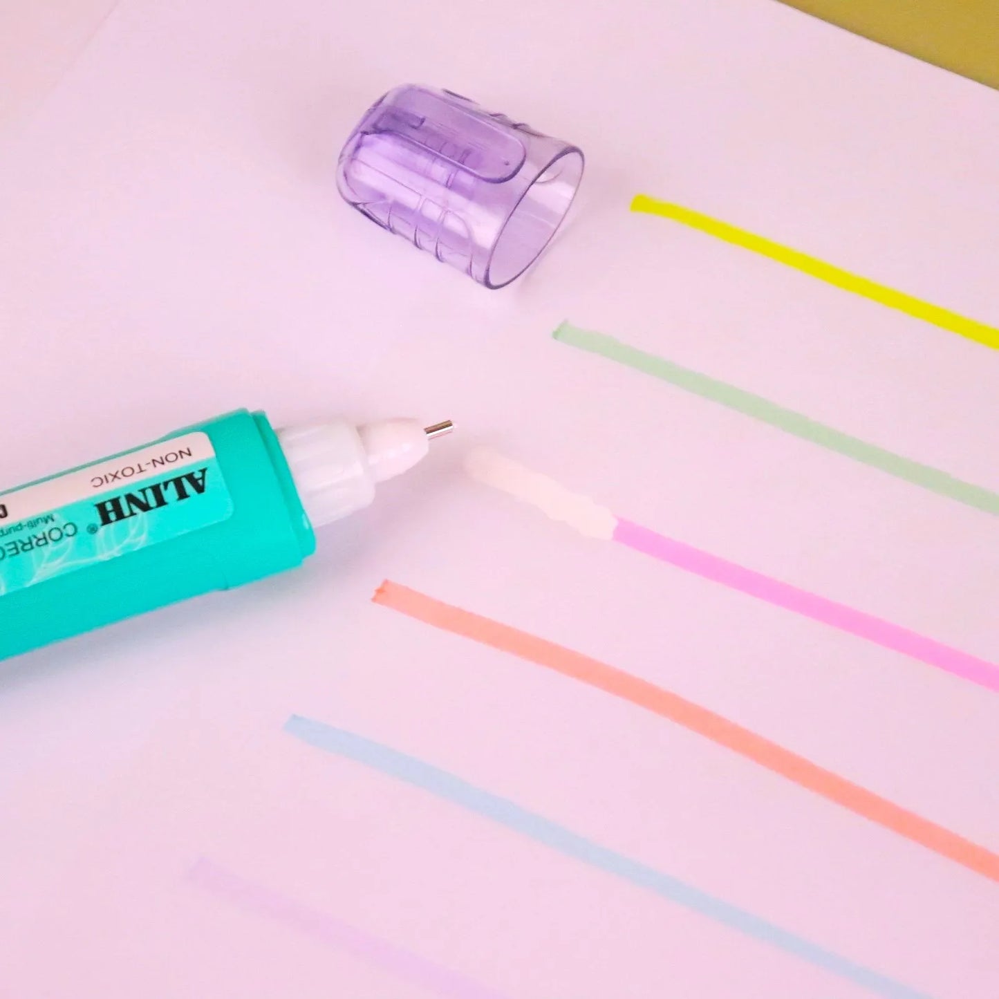 Quick-Dry Correction Liquid Pen – 16ML with 0.02mm Metal Tip for School & Office Stationery