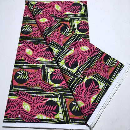 African Wax Print Fabric - Nigerian Ankara Batik Dutch Fabric for Women’s Dresses & Sewing Materials
