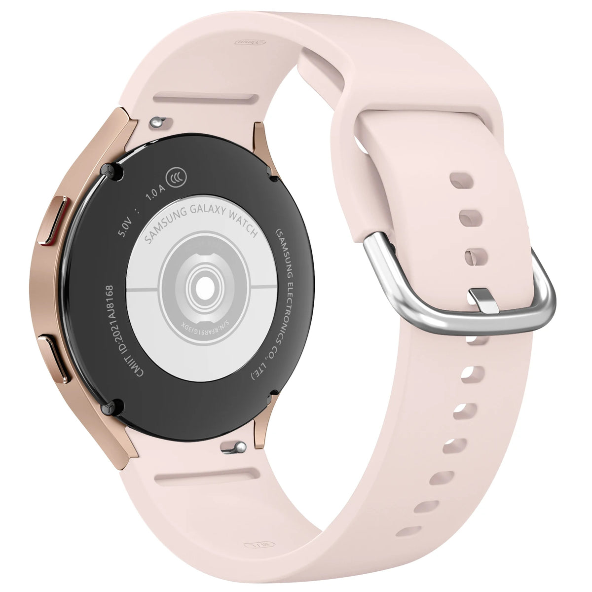Samsung Galaxy Watch Soft Silicone Strap - Replacement Band for Watch FE/7/6/5/4, Watch 5 Pro and Watch 6 Classic 40mm–47mm