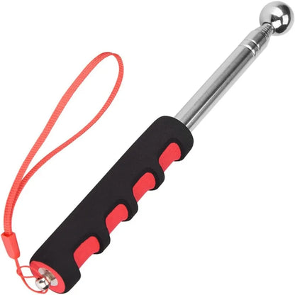 Retractable Self-Defense Stick - Portable Hollow Drum Detection Hammer