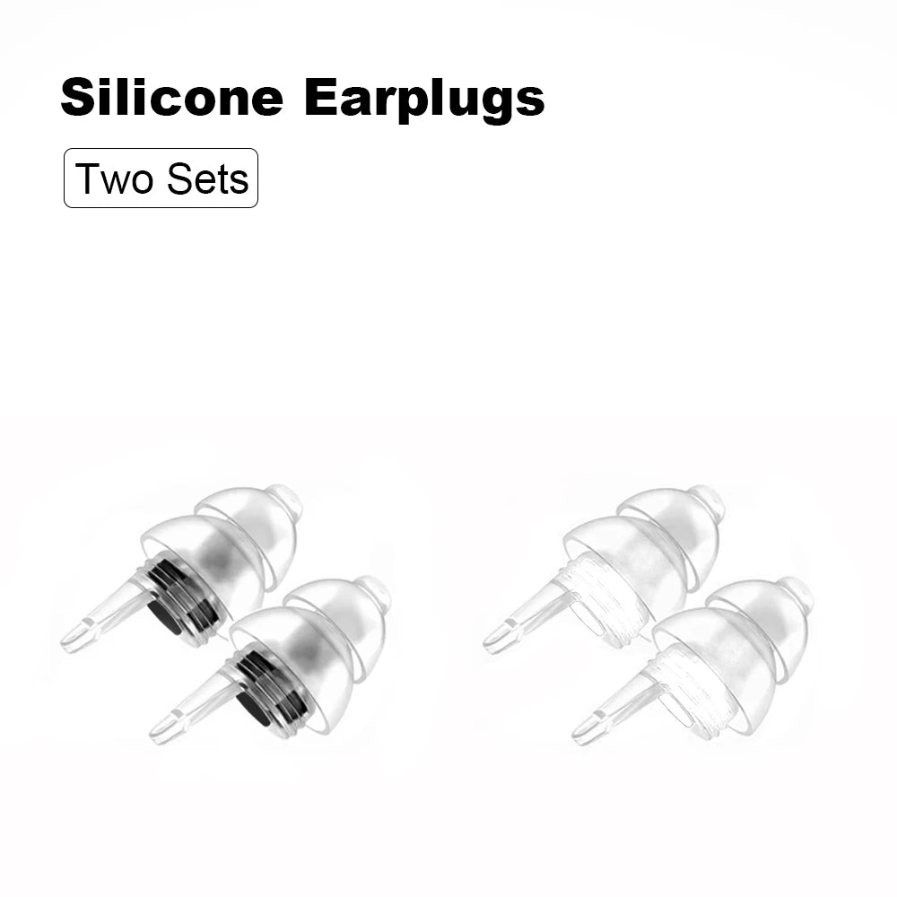 High Fidelity Concert Earplugs - Reusable Hypoallergenic Hearing Protection for Musicians & Events