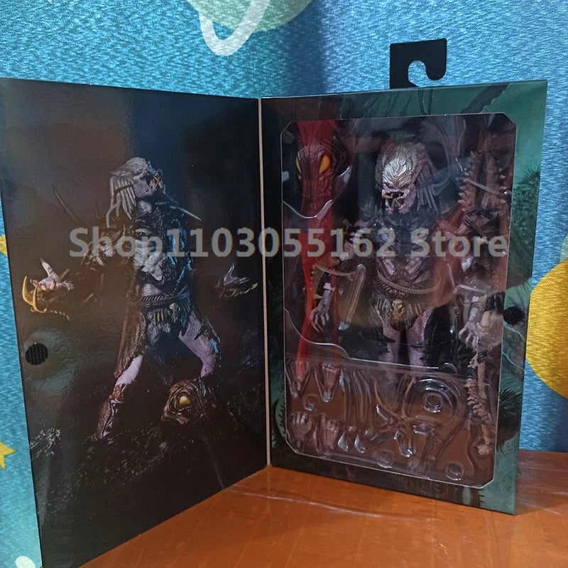 NECA Alpha Predator Figure – Predator vs Alien Edition Luxury Hunter Collectible Action Model Toy Gift