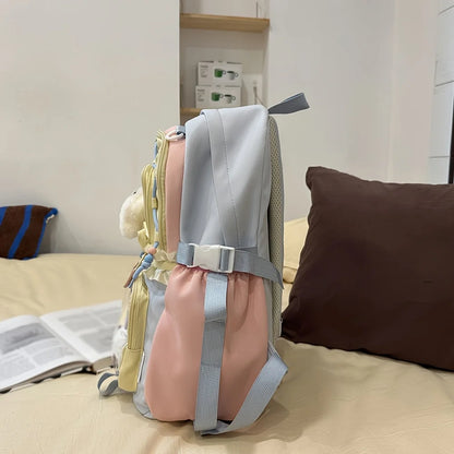 Women’s 2-Piece Backpack Set – Cute Lace Lightweight School Bag, Fashion Back-to-School Bookbag for Girls