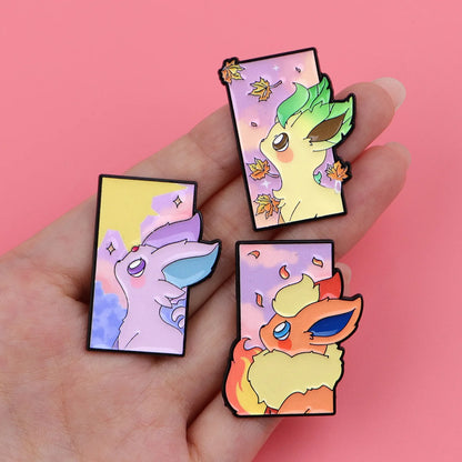 Anime Monster Enamel Pin - Cute Animal Brooch Backpack, Bag & Lapel Accessory for Fans