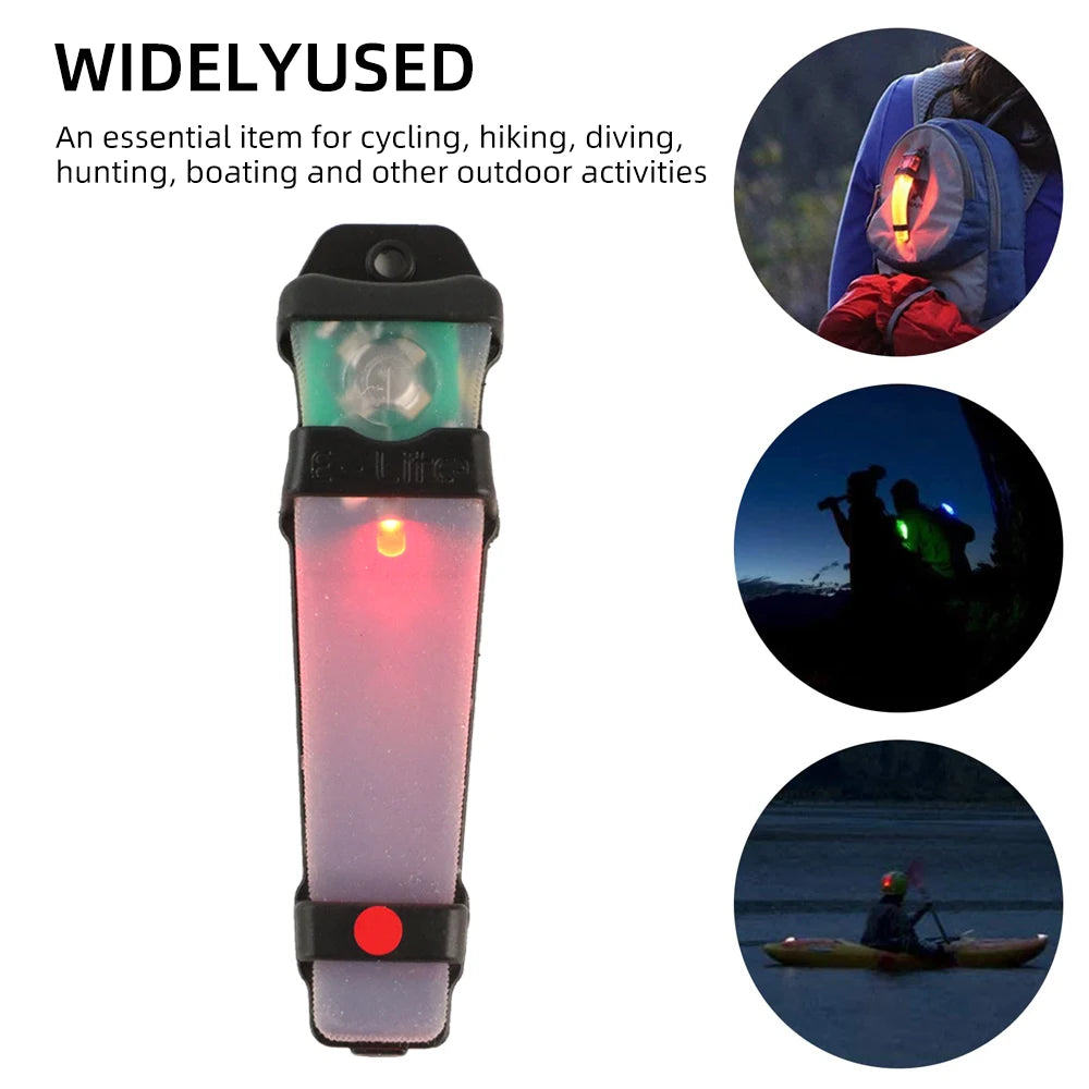 BOOIU Tactical Helmet IR Strobe Light – Waterproof Safety Flashing Signal Lamp for Hiking & Cycling