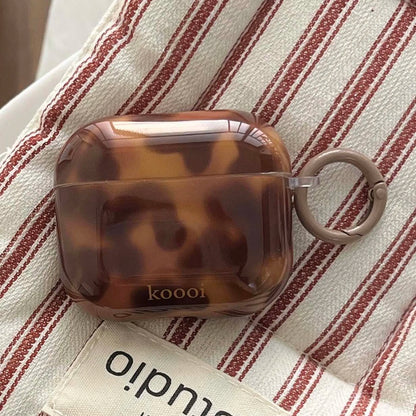 Cool IMD Amber Earphone Case — Protective Cover for Apple AirPods 1/2/3/4 & AirPods Pro 2 Wireless Bluetooth Charging Box