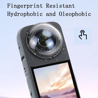Insta360 X4 Lens Guards, Storage Bag & Screen Protector Film – Anti-Scratch Camera Accessories for Insta360 X4