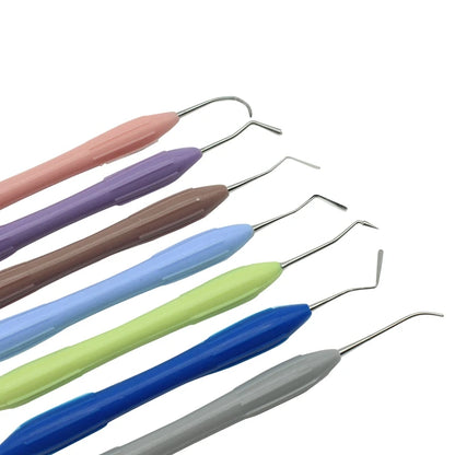 7pcs Dental Composite Resin Filling Spatula Set – Aesthetic Restoration Tools for Resin Filler & Dental Restoration
