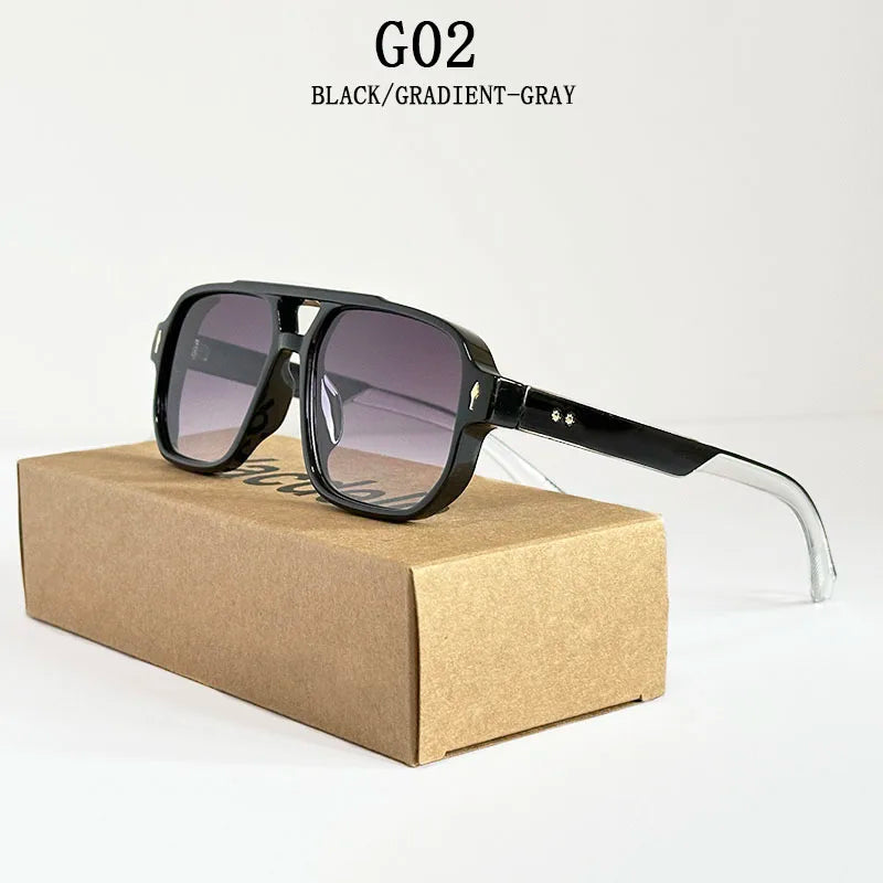 2025 Vintage Fashion Sunglasses for Men — Stylish UV Protection Eyewear Dropshipping Glasses