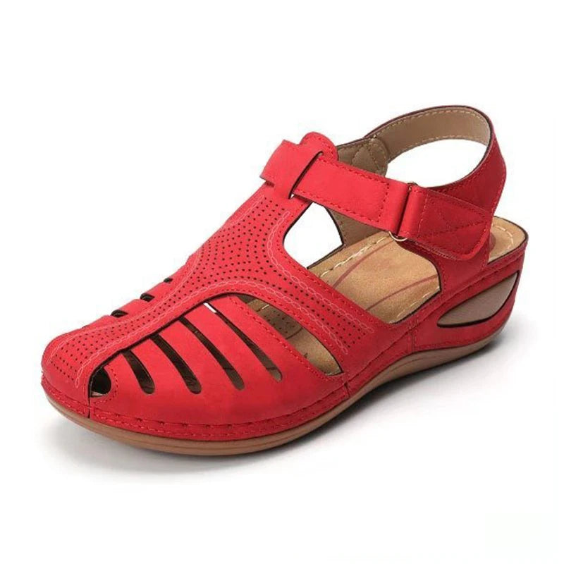 Women's Orthopedic Sandals - Premium Soft Sole Bunion Corrector Wedge Beach Casual Shoes