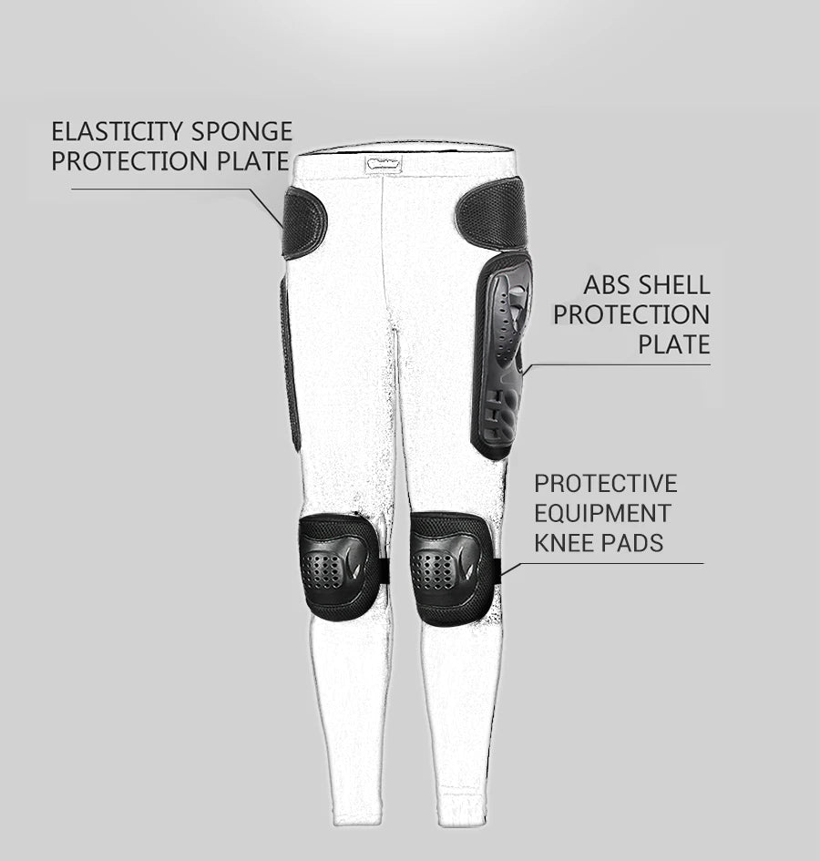 5XL Men's Motorcycle Jacket – Full Body Armor Protection for Motocross, Enduro Racing, Moto Gear & Protective Clothing