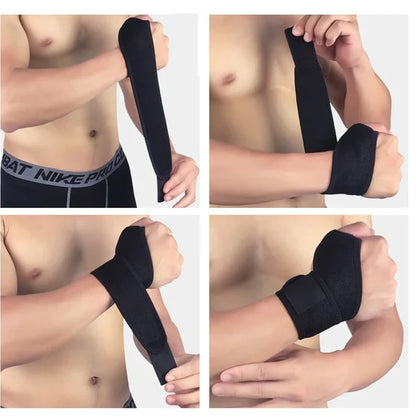 GOMOREON Wrist Guard Brace — Support Band for Carpal Tunnel Pain Relief & Fitness Wristbands