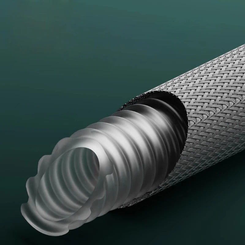 1.5m/2m G1/2" Flexible Shower Hose — High-Quality Bathroom Pipe for Handheld Shower Head