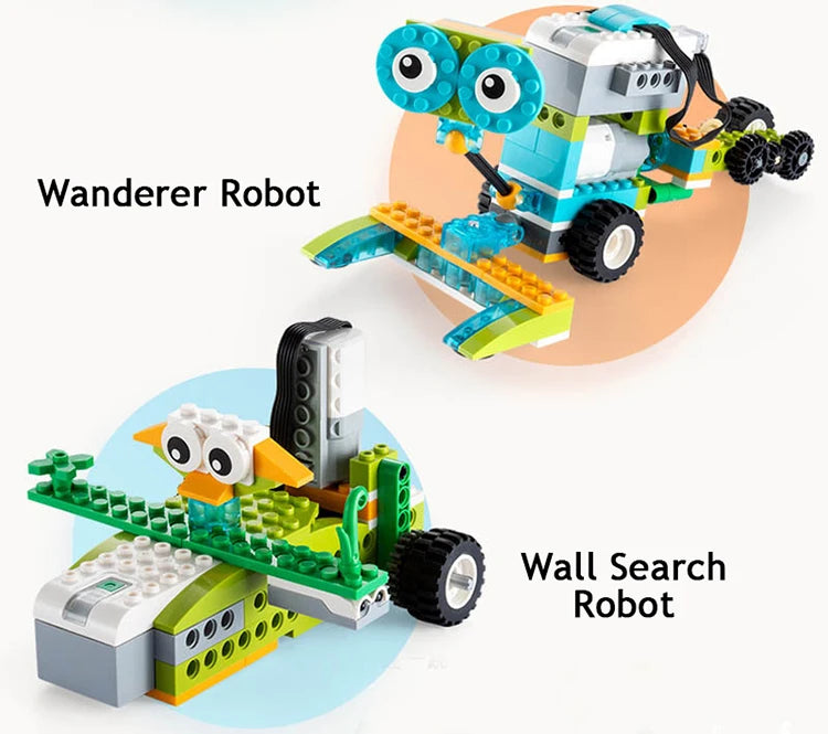 NEW WeDo 2.0 Core Set Robotics STEAM Kit – Compatible with 45300 We-Do Building Blocks, DIY Educational Toy for Christmas