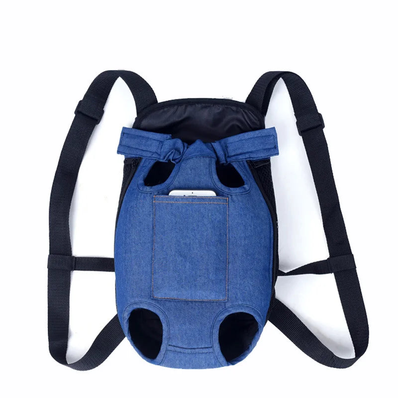Adjustable Cat Carrier Bag – Double Shoulder Pet Backpack, Portable Travel, Outdoor, Camping & Hiking Bag for Cats and Small Dogs