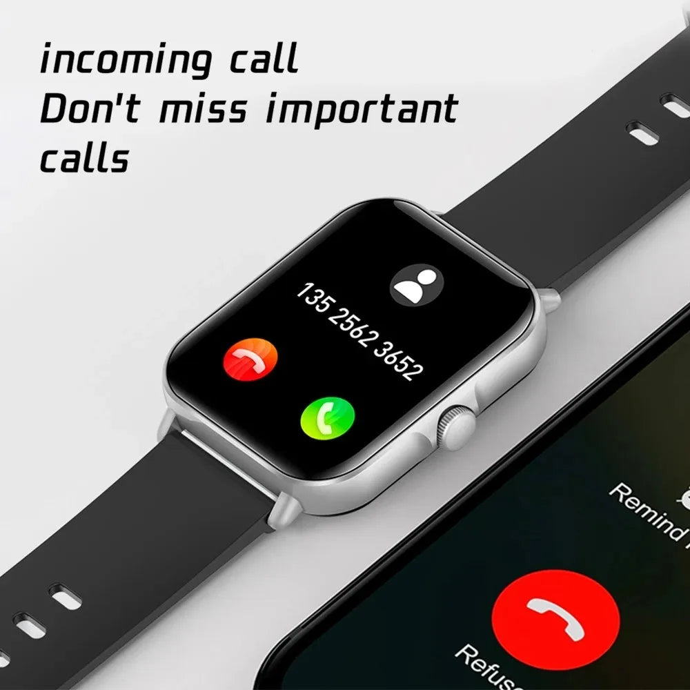 2022 Smart Watch - Bluetooth Call & Music, Fitness Clock, Digital Sports Waterproof Watch for Men & Women, iOS & Android