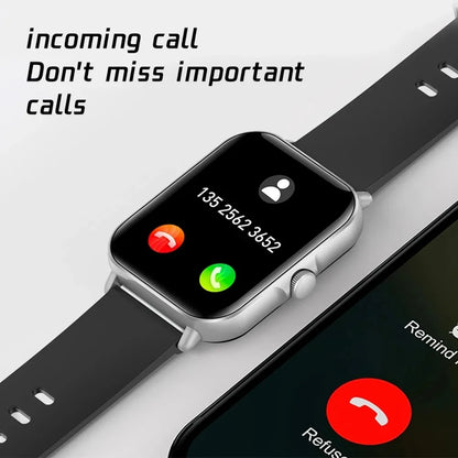 2022 Smart Watch - Bluetooth Call & Music, Fitness Clock, Digital Sports Waterproof Watch for Men & Women, iOS & Android