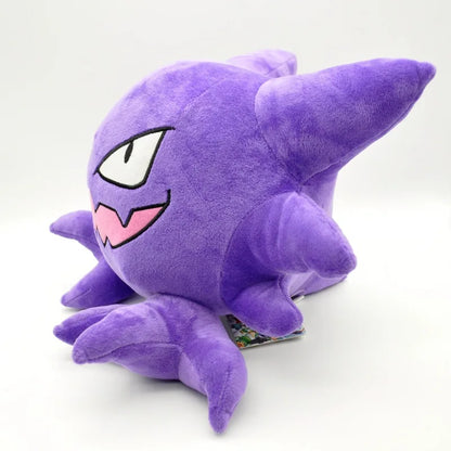 Pokémon Kawaii Plush Toys — Gengar, Haunter, Psyduck, Pikachu Stuffed Dolls, Anime Fire-Breathing Dragon Peluche Gift
