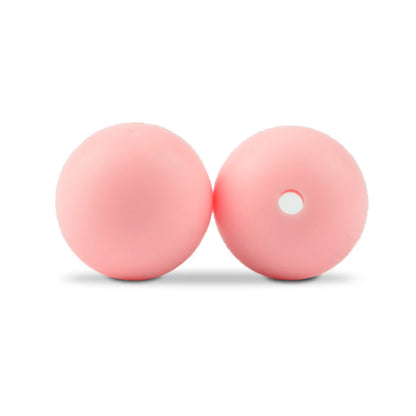 LOFCA Silicone Round Beads 20pcs - 9/12/15mm DIY Jewelry Making Beads for Bracelets, Keychains & Necklaces