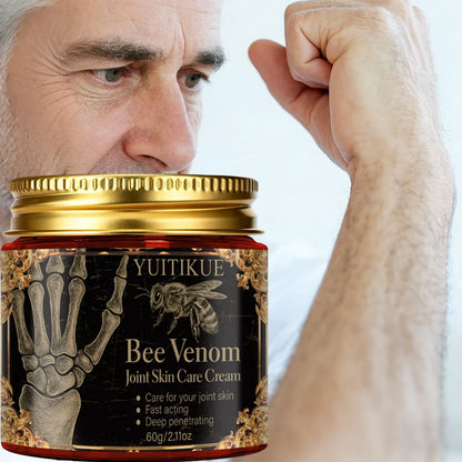 Bee Venom Joint Care Cream - Deep-Absorbing Skin Moisturizer for Daily Joint Area Care