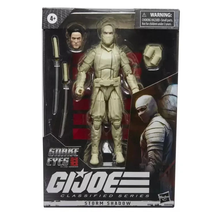 Hasbro G.I. Joe Classified Series Snake Eyes Action Figure 20cm - Anime Style Collectible Toy Gift