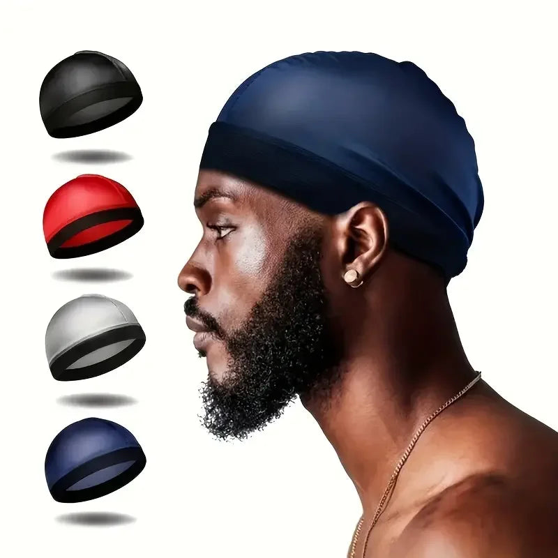 Thick Silky Breathable Wig Cap - Elastic Dome Mesh Knit Cap for Men & Women with Comfortable Hair Protection