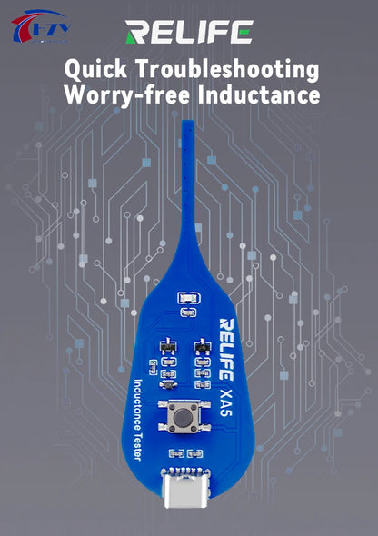 RELIFE XA5 Inductance Tester - Non-Contact Electromagnetic Fault Detection Tool for PCB & Phone Repair
