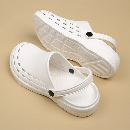 X08 Nursing Scrub Clogs - Comfortable Anti-Slip Waterproof Medical Shoes with Breathable Design for Healthcare Professionals