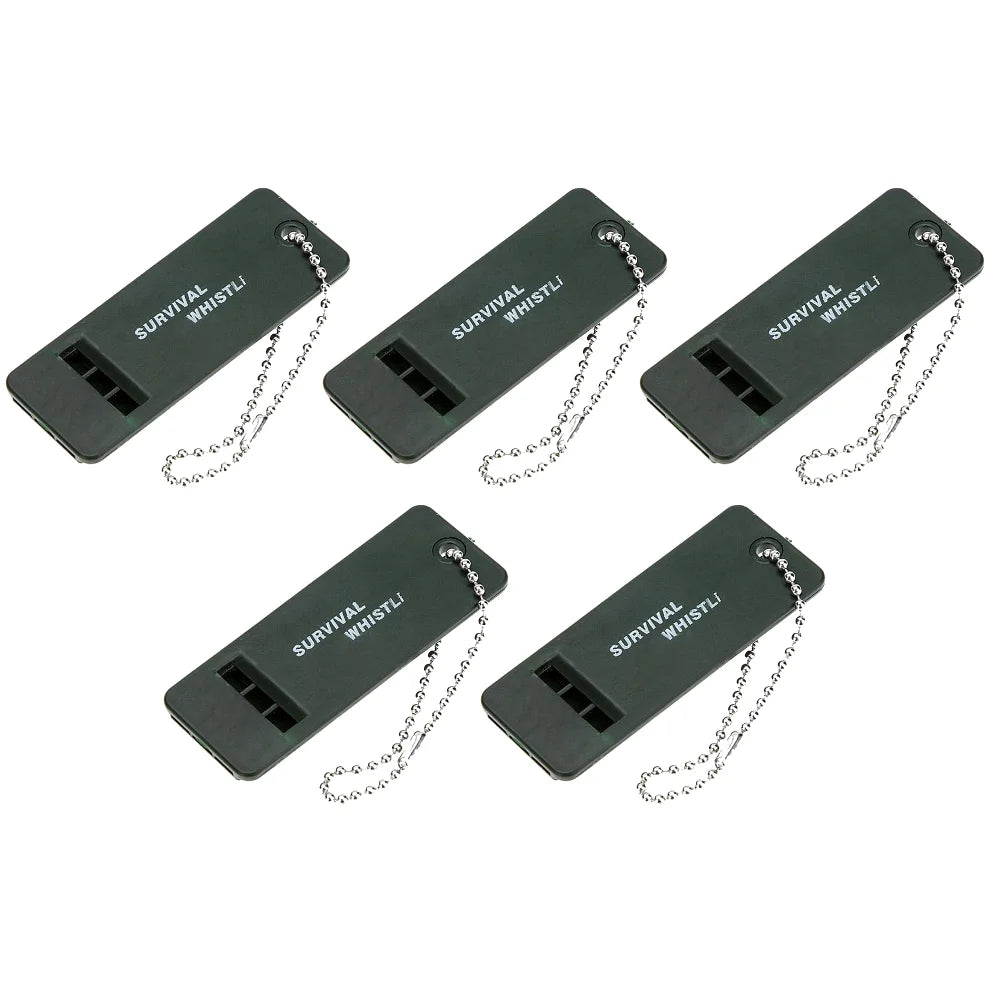 1–10PCS High Decibel Survival Whistle – 3-Frequency Outdoor Camping & Hiking Tool