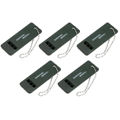 1–10PCS High Decibel Survival Whistle – 3-Frequency Outdoor Camping & Hiking Tool