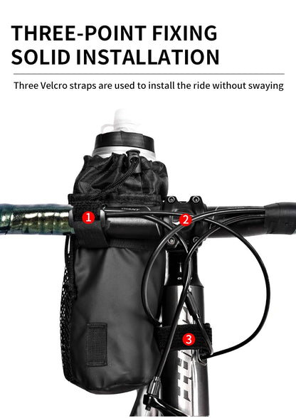 ESLNF Bike Water Bottle Holder – Insulated Cycling Kettle Carrier Pouch for MTB & Road Bicycles