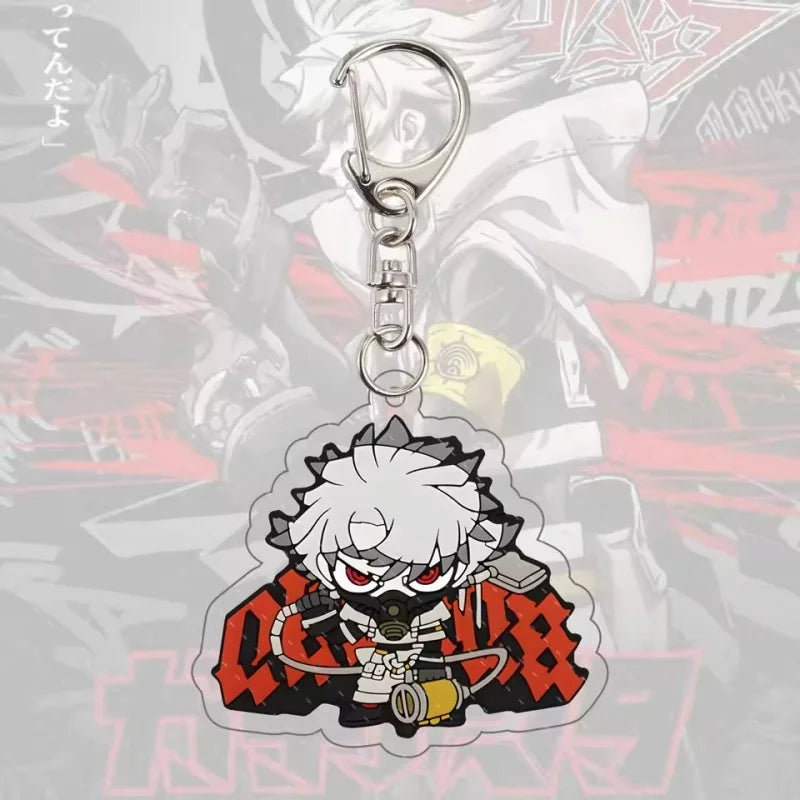 Gachiakuta Anime Acrylic Keychain – Zanka, Riyo, Jabber, Rudo & Enjin Cosplay Fan Gift Desk Decor Collectible