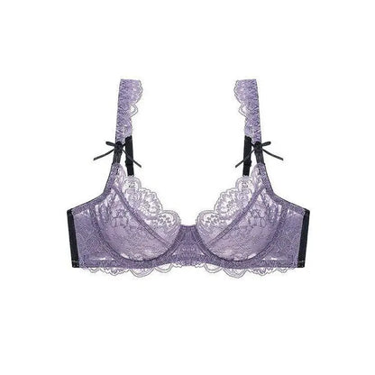 French Ultra-Thin Minimizer Bra - Lightweight Lift Support Bra for Women, Wire-Free Everyday Comfort for Spring and Summer