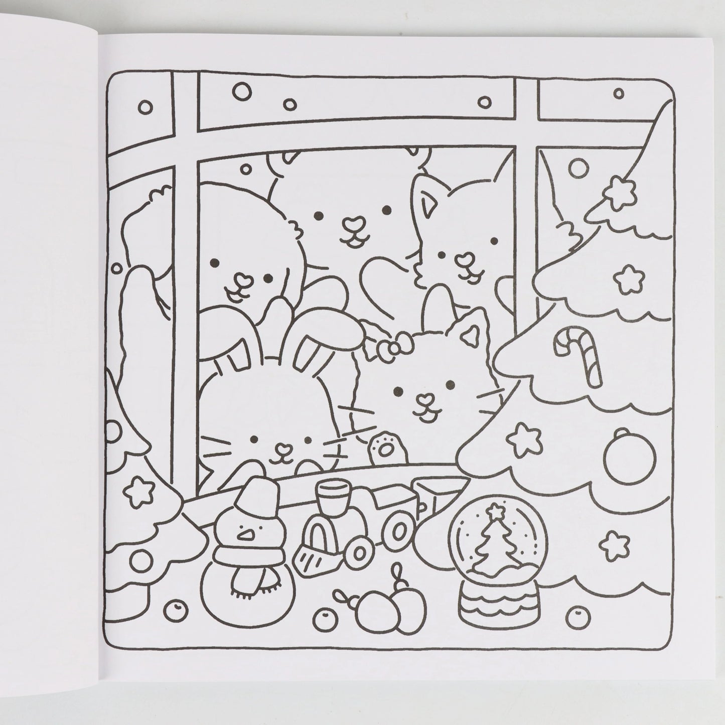 Into the Garden Coloring Book for Adults & Teens - Bold & Simple Designs with Plants, Flowers & Cute Animals