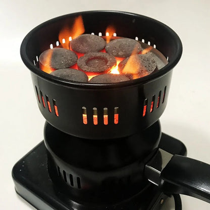 Electric Charcoal Burner Stove – Portable Coal Heater and Shisha Hookah Lighter for BBQ and Party Use