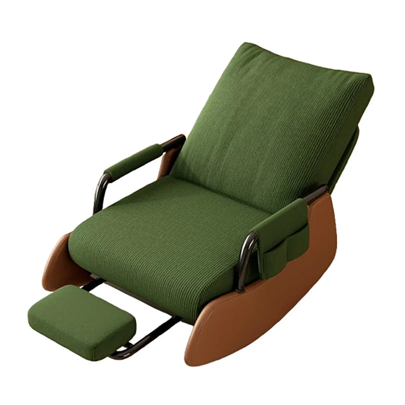 Ergonomic Adjustable Rocking Recliner Chair - Lazy Lounge Seat for Living Room & Balcony