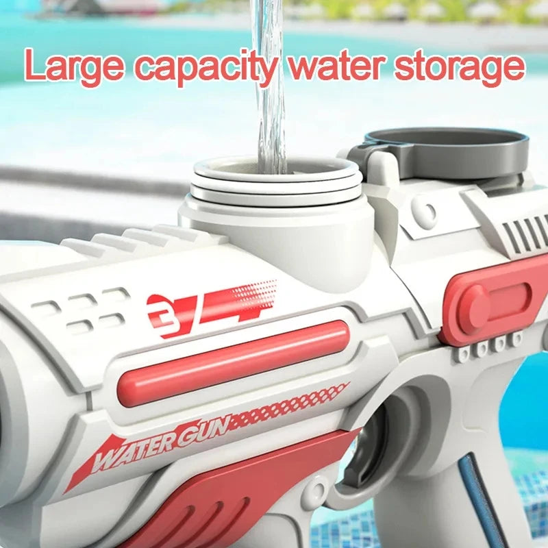 Summer Hot-Selling Electric Water Gun – Space Sci-Fi Design Water Toy for Kids, Fun Water Bat for Outdoor Play