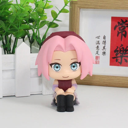 HOT Naruto Anime Q Version Action Figure – Naruto, Kakashi, Sasuke & Itachi Collectible Toy