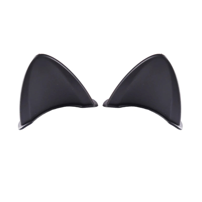 Universal Cat Ears Helmet Decoration Cute Motorcycle Electric Car Stickers Accessories