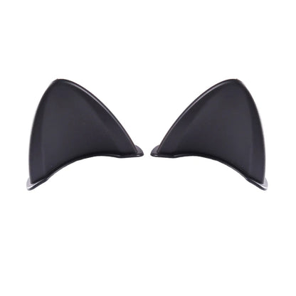 Universal Cat Ears Helmet Decoration Cute Motorcycle Electric Car Stickers Accessories