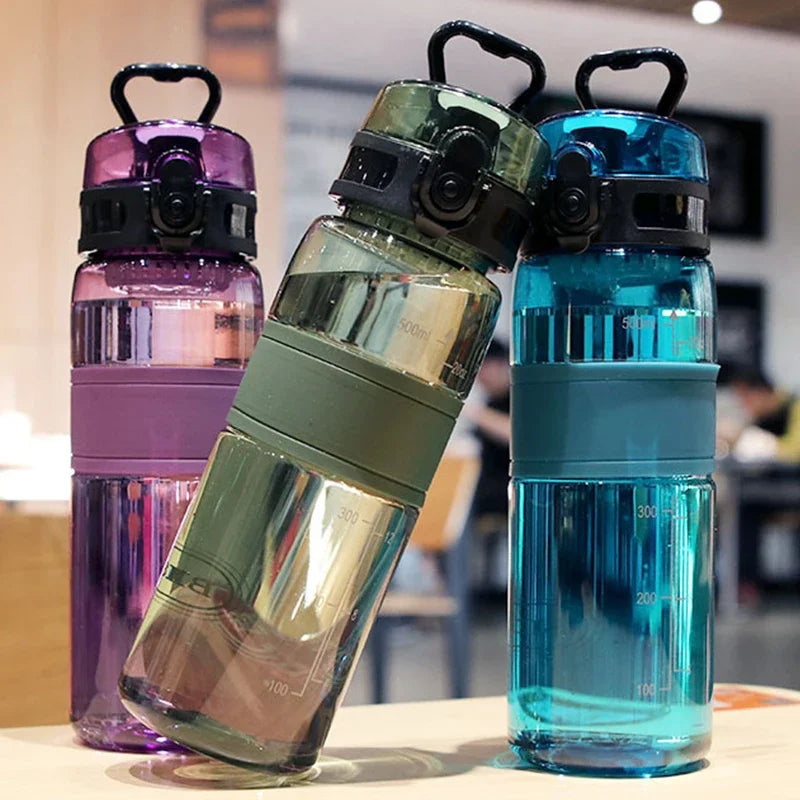 Convenient Student Sport Water Cup - Large Capacity Plastic Portable Water Container for Couples, Perfect for Outdoor Travel and Sports