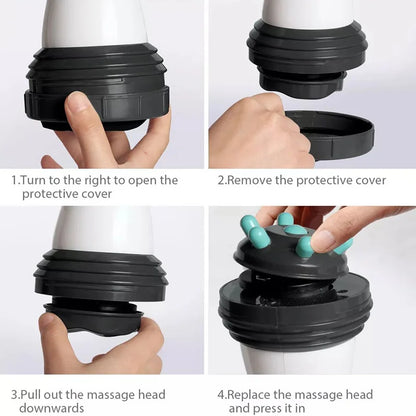 Electric Body Massager — Portable Anti-Cellulite & Stress Relief Health Care Massager for Full Body Relaxation