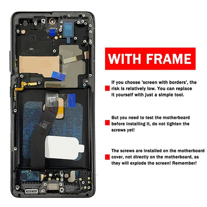 Samsung Galaxy S21 Ultra 5G AMOLED Display - 6.8" Touch Screen Digitizer LCD Replacement