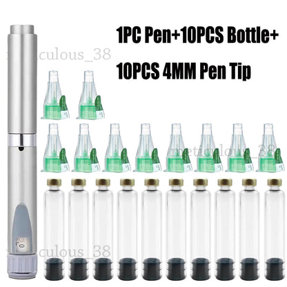 Magic Pen Tattoo Kit – 3ml Empty Cartridge Bottles with Individual Packaging for Medical Aesthetics & Lilly Insulin Pen
