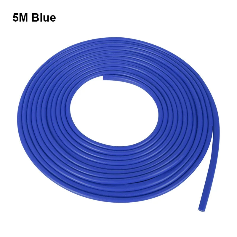 5M Transparent Car Door Edge Protector - PVC Anti-Scratch Anti-Collision Sealing Strip for Vehicle Door Protection & Trim
