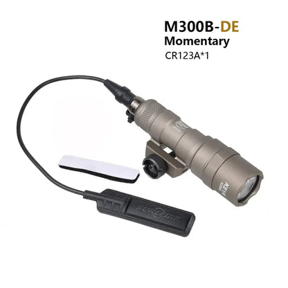 Tactical Surefire M300 M300B M300C Flashlight – Powerful Rifle & Gun Light with Dual Function Switch for Airsoft
