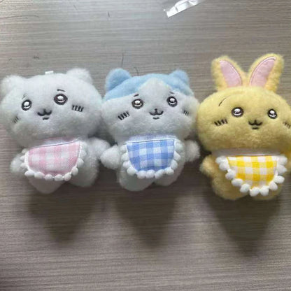 Cute Furry Usagi Hachiware Plush Doll - High-Quality Cartoon Stuffed Toy & Gift for Friends