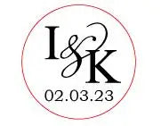 Custom Brass Wax Seal Stamp with 2 Initials & Wreath – Vintage Reusable DIY Wedding & Letter Stamp with Free Engraving