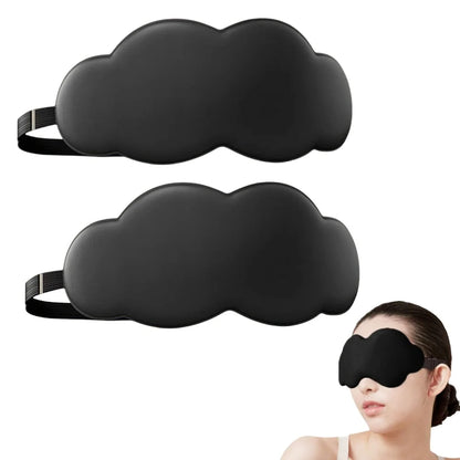 3D Contoured Sleep Mask — 100% Light-Blocking, Ultra-Soft Breathable Eye Cover for Travel, Yoga & Rest
